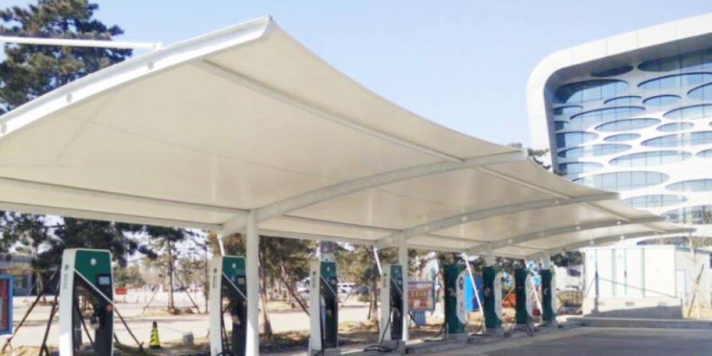 如何预防张拉膜结构车棚老化