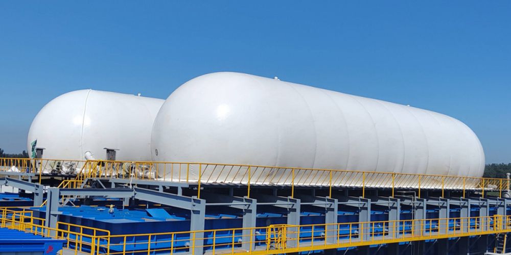 胶囊型双膜气柜是如何生产出来的