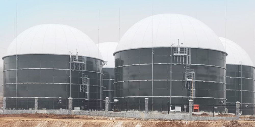 双膜一体化气柜的热合生产要点