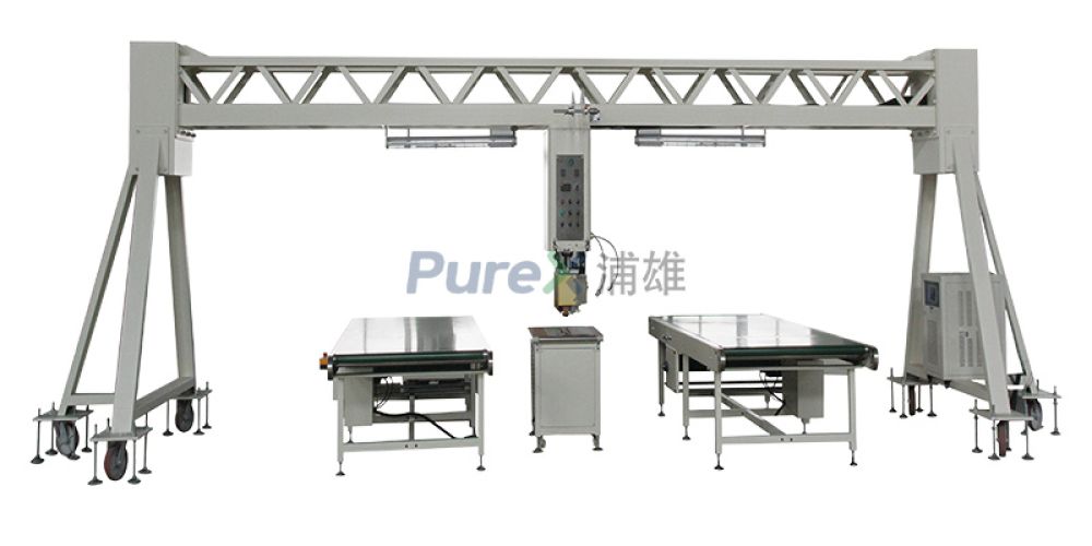 ETFE连续式热压机机械架构