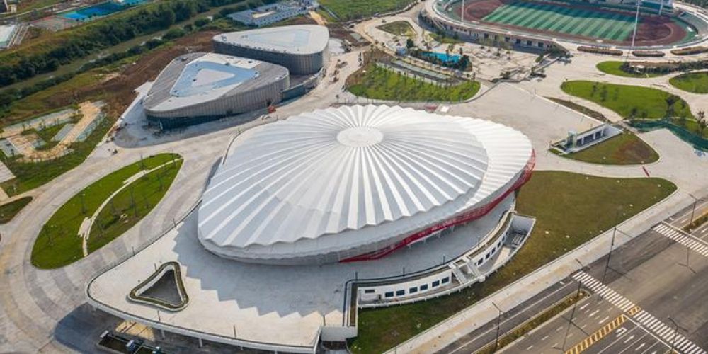 在膜结构建筑中PTFE膜材的热合技术